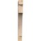Ekena Millwork Westlake Block Smooth Bracket, Douglas Fir, 3 1/2"W x 22"D x 34"H BKT04X22X34WTL05SDF - alternate 2